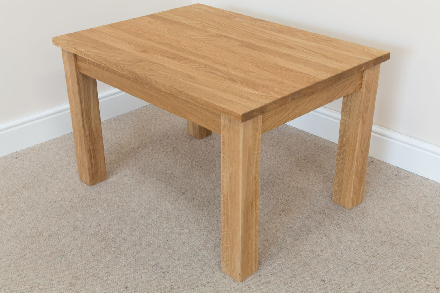Baltic 80cm X 60cm Solid Oak Coffee Table Standard Legs