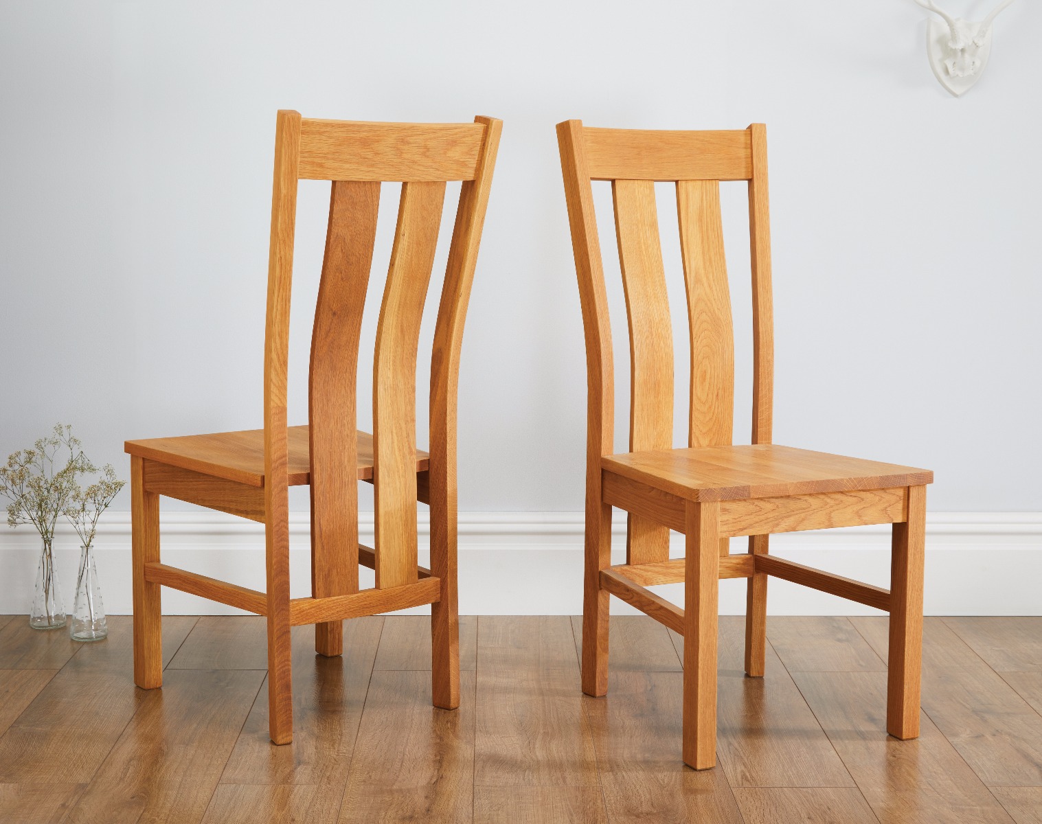 oak timber dining chairs