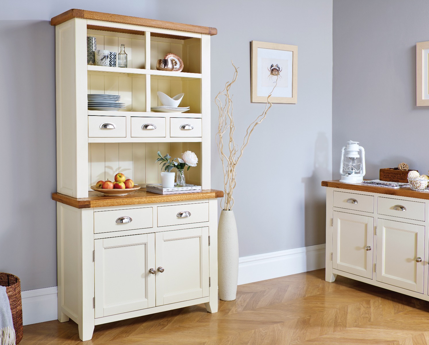 Country Cottage Cream Painted 100cm Buffet And Hutch Dressers & vanities └ furniture └ antiques all categories antiques art automotive baby books business & industrial cameras & photo cell phones & accessories clothing, shoes & accessories coins & paper money collectibles computers/tablets & networking consumer electronics crafts. country cottage cream painted 100cm buffet and hutch dresser display unit winter sale