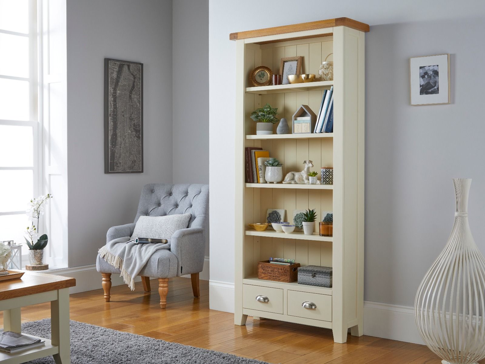 bookcase with