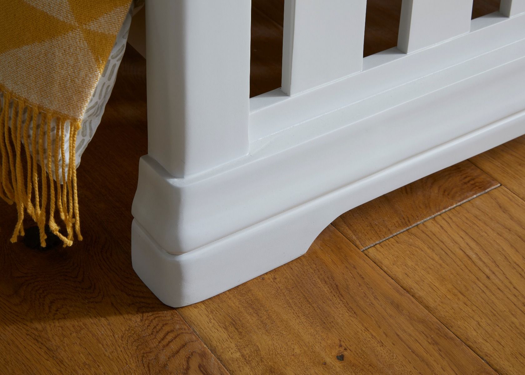 Toulouse Grey Painted 3' Single Slatted Bed Free Fast Delivery Top